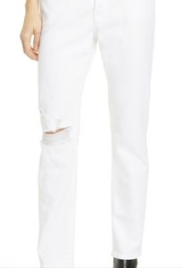 FRAME Le Beau High Rise Straight Leg Jean, Size 26